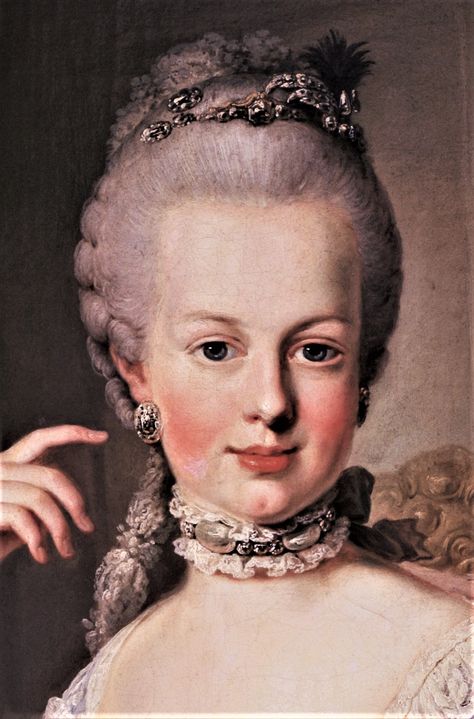 Queen Antoinette, Marie Antoinette Portrait, Mary Antoinette, 18th Century Aesthetic, Rococo Painting, Marie Antoinette 2006, Rococo Art, December Crafts, French Ephemera