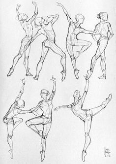 Here are some more anatomical studies and sketches  (sport). How To Draw People, Dancing Drawings, Ballet Poses, Draw People, Human Figure Drawing, Anatomy Sketches, Figure Sketching, Ballet Class, 캐릭터 드로잉