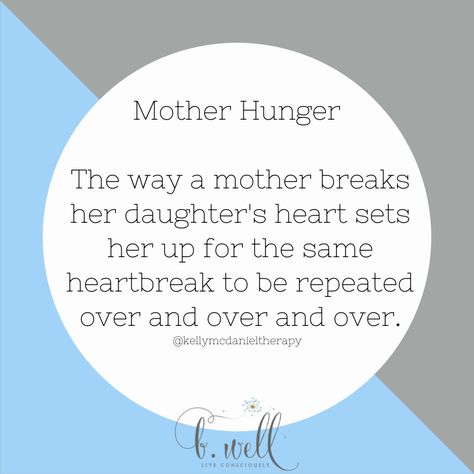 The first relationship anyone has is with their mother. It sets the precedence for all others. So what happens if your mother was emotionally unavailable? According to some psychoanalysts, researchers & other theorists, the “mother wound” occurs. So ladies, if you date toxic partners, it might not be "daddy issues," check your Mommie issues. You might be replaying your relationship with your mother. #BWell #help #love #support #life #quotes #relationshipquotes #family #loveyou #healingheartbreak I Am Not My Mother Quotes, Why Does My Mother Not Love Me, Toxic Mother Daughter Relationship Quotes, Abandonment Issues Quotes Mothers, Mother Hunger Quotes, Manipulative Mother Quotes, Under Mothered, Traumatic Mother Quotes, Mother Issues Quotes Daughters