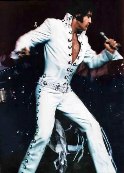 This is the Concho jumpsuit worn by Elvis in Thats The Way It Is. Its is now an iconic jumpsuit . Elvis Presley Concerts, Simon And Garfunkel, Elvis Jumpsuits, King Elvis Presley, Elvis In Concert, Van Morrison, Elvis Presley Pictures, Elvis Presley Photos, Muddy Waters