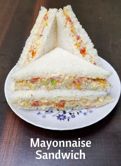 Pin on achalafood.com Different Kinds Of Sandwiches, Veg Mayonnaise Sandwich, Veg Sandwich Recipes, Mumbai Sandwich, Mayonnaise Sandwich Recipe, Sandwich Cafe, Quick Sandwich, Sandwich Recipes For Kids, Sandwich Recipes Indian