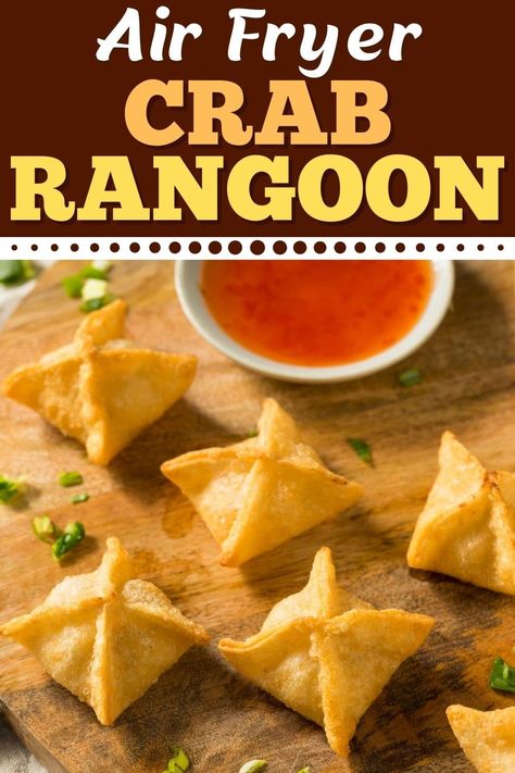 Air fryer crab rangoon are crunchy on the outside, creamy and delectable on the inside, and scrumptious all the way through. With 15 minutes of prep and 20 minutes of cooking, you'll have your favorite appetizer at home. Air Fryer Crab Rangoon, Turkey Burger Recipes Healthy, Jamie's 30 Minute Meals, Air Fryer Crab, Crab Rangoon Recipe, Creamy Crab, Whole Roasted Cauliflower, Air Fry Recipes, Crab Rangoon