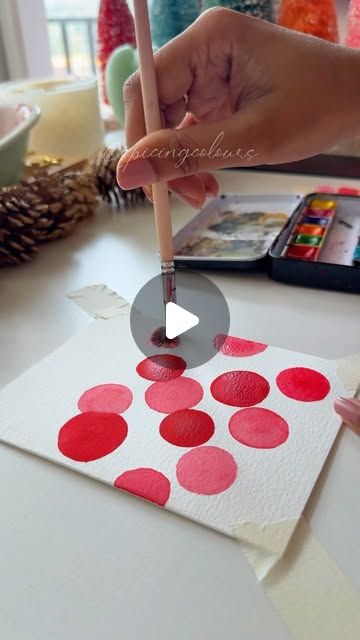 Lisiya | spicingcolours ©️ on Instagram: "Easy Christmas Card Ideas 💡 

Watercolor from @artphilosophyco - classics

Gold watercolor by @gdcolor.art 

#watercolor #arttutorial #christmasart #christmas #christmasdecor #christmasgifts #giftideas #christmasdecorations #holidaycard #holidaycards #watercolorcards #cardmaking" Watercolor Paper Crafts, Watercolor Christmas Cards Diy Ideas, Homemade Christmas Card Ideas Easy, Card Ideas Watercolor, Easy Watercolor Christmas Cards Diy, Christmas Watercolor Paintings Easy, Easy Christmas Card Ideas, Watercolor Art Christmas, Watercolor Christmas Cards Diy