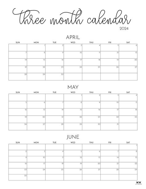 3 Month Calendar, Free Blank Calendar, Quarterly Calendar, Free Calendars, Small Calendar, Free Printable Calendar Templates, Weekly Planner Free Printable, Weekly Planner Free, January Calendar