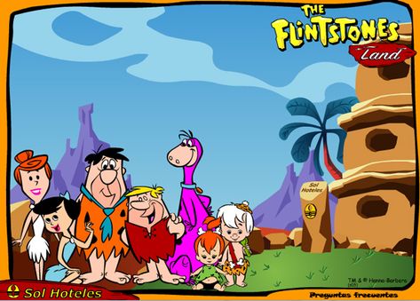 Hoteles Picapiedra Betty Rubble, Fred Flintstone, Hanna Barbera Cartoons, American Comedy, The Flintstones, First Animation, Rainbow Brite, Comedy Films, Hanna Barbera