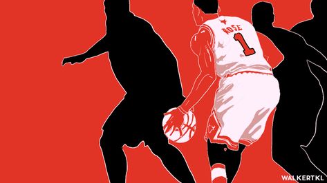 Nba Animation Gif, Nba Animation, Basketball Animation, Sport Animation, Nba Gif, Basketball Live Wallpaper, Rose Nba, Sports Gif, Nba Artwork