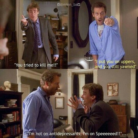 House X Wilson, James Wilson House, House Md Funny, House Md Quotes, House And Wilson, House Meme, Everybody Lies, James Wilson, Robert Sean Leonard