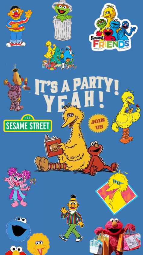 Phone Background, Sesame Street