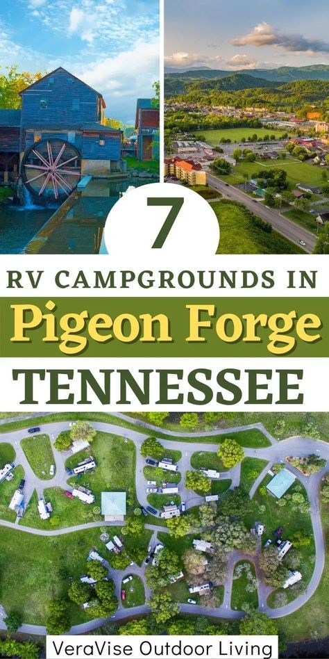 If you are looking to take an RV camping family vacation in the Smokies, then these 7 campgrounds in Pigeon Forge, TN will be the perfect place to book your vacation. Where To Stay In Pigeon Forge Tennessee, Free Things To Do In Pigeon Forge, Gatlinburg Pigeon Forge Itinerary, Camp Margaritaville Pigeon Forge, Camping In Tennessee, Best Rv Parks, Rv Campgrounds, Rv Parks And Campgrounds, Tennessee Travel