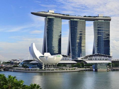 What it's like to live in Singapore, the Most Expensive City in the World. Things To Do In Singapore, Sands Singapore, Singapore Hotels, Sands Hotel, Singapore Travel, Family Travel Destinations, Hang Loose, Roof Garden, Free Things To Do