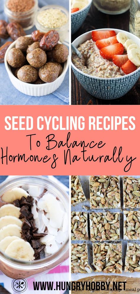 Seed Cycling Recipes, Hemp Seed Recipes, Quinoa Breakfast Bars, Sesame Seeds Recipes, Seed Cycling, Healthy Food Guide, Sweet Potato Protein, Flax Seed Recipes, Lost 100 Pounds