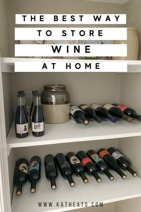 Are you curious how to store wine? I was storing mine the wrong way! I turned a nook in my basement into a DIY wine cellar in a cool dark corner of my home. You don't need to store it in the basement though! Read here to find 3 different ways to store wine, plus 5 wine storage rack ideas! #wine #winestorage #winecellar #winerack Clever Wine Storage, Storing Wine Bottles, How To Store Wine, How To Store Wine Bottles, On Top Of Fridge, Wine Storage Ideas, Diy Wine Cellar, Top Of Fridge, Wine Storage Diy