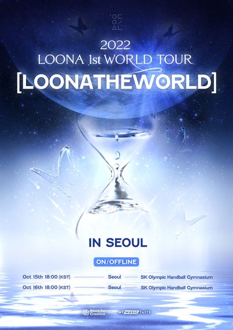 [GIVEAWAY] [LOONATHEWORLD] in SEOUL (Online Only) - K-Pop Concerts World Tour Poster, Website Design Inspiration Business, Kpop World, Powerpoint Slide Designs, Tour Poster, Tree Logo, Key Visual, Tree Logos, Tour Posters