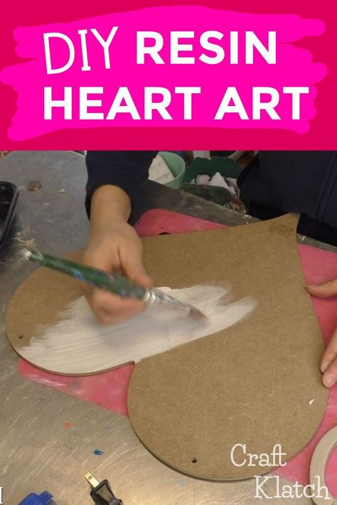 Learn how to create a Resin Art Heart in this Valentine's Day Craft Tutorial!  | resin crafts | resin craft | resin heart | resin project | wedding gift | wedding craft | love | love craft | resin projects | diy | heart | heart art | resin projects diy | #diy #resincrafts #resinart #resinheart #resinprojects #homedecor #wedding #weddingdecor #weddingdecorations  #valentines #valentinesday #valentinecrafts Resin Valentines Day Gifts, Epoxy Valentine Ideas, Heart Resin Art, Resin Valentine Ideas, Valentine Resin Ideas, Resin Projects Diy, Pallet Art Diy, Resin Tips, Heart Letters