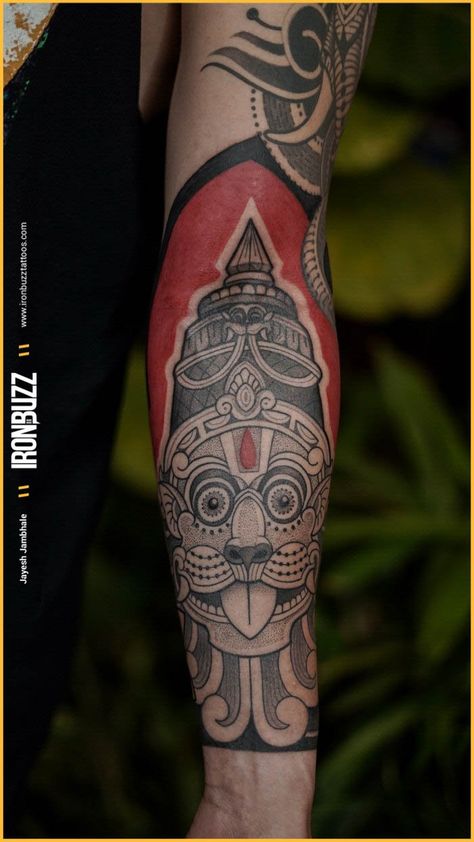 Lord Vishnu Tattoo For Men, Vishnumaya Tattoo, Vishnu Symbol Tattoo, Vishnu Bhagwan Tattoo Design, Vishnu Tattoo, Narasimha Swamy Tattoo Design, Hindu Mythology Tattoo, Om Tattoo Design, Om Tattoo