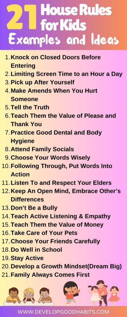 21 House Rules for Kids Examples and Ideas House Rules For Kids, Parenting Rules, Life Skills Kids, Biblical Parenting, Rules For Kids, Positive Affirmations For Kids, Parenting Knowledge, Parenting Help, Affirmations For Kids