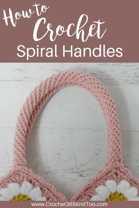 Crochet Spiral Handle Handles For Crochet Bags, Crochet Handbag Handles, Crochet Handles For Bags Free Pattern, Crochet Purse Handles Free Pattern, Crochet Bag Handles Free Pattern, Crochet Handles For Bags, Crochet Straps For Bags, Crochet Purse Handles, Crochet Bag Handles