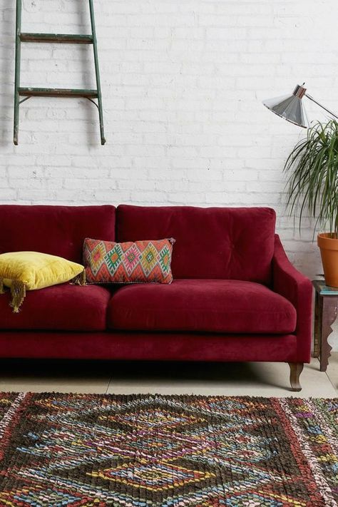 Awesome Maroon Color Schemes For Living Rooms Home Design Awesome Creative With Home Interior Ideas Burgundy Sofa Living Room, Maroon Couch, Red Sofa Decorating, Burgundy Couch, Maroon Sofas, Burgundy Leather Sofa, Red Sofa Living Room, Burgundy Sofas, Burgundy Decor