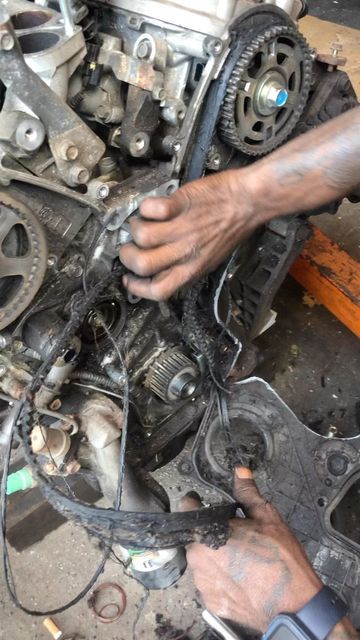 Rodney DjProlific Tarter on Instagram: "Timing Belt - holding on to older cars don’t skip this. Your engine can lock up" Mechanic Aesthetic, Mechanics Aesthetic, Benz Wallpaper, Mechanic Man, Mercedes Benz Wallpaper, Older Cars, Fake Ft Call, Diesel Mechanics, Auto Engine