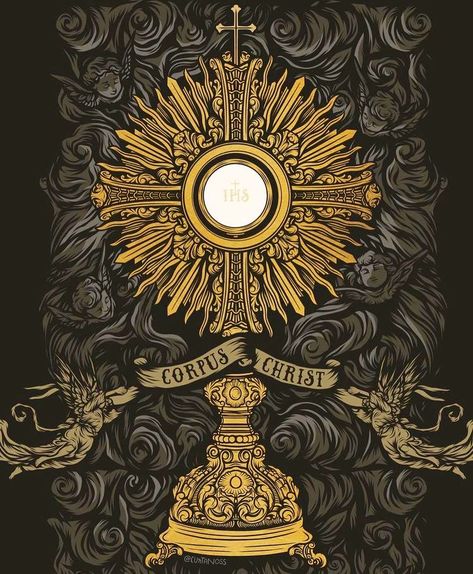 Eucharist Illustration, Eucharistic Adoration Wallpaper, Wallpapers Catolicos, Eucharist Art, Roman Catholic Art, Catholic Symbols, Catholic Artwork, Catholic Wallpaper, Christian Graphics