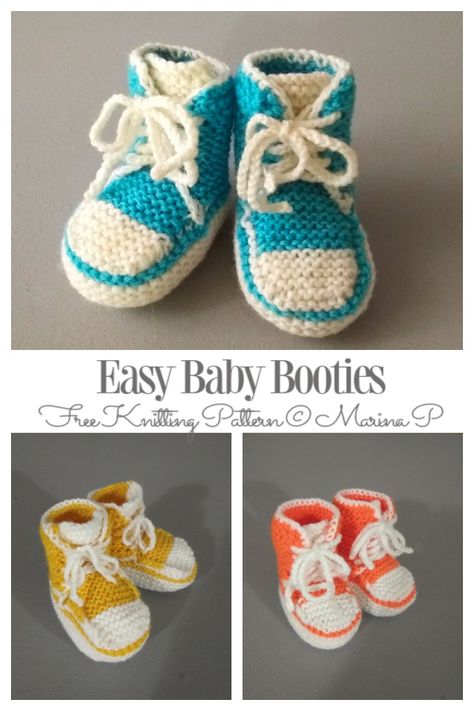 Easy Baby Booties Free Knitting Pattern Knitted Baby Booties Free Pattern, Owl Knitting, Knitted Baby Boots, Baby Booties Free Pattern, Baby Cardigan Knitting Pattern Free, Knit Slippers, Baby Booties Knitting Pattern, Crochet Shoes Pattern, Crochet Baby Shoes Pattern