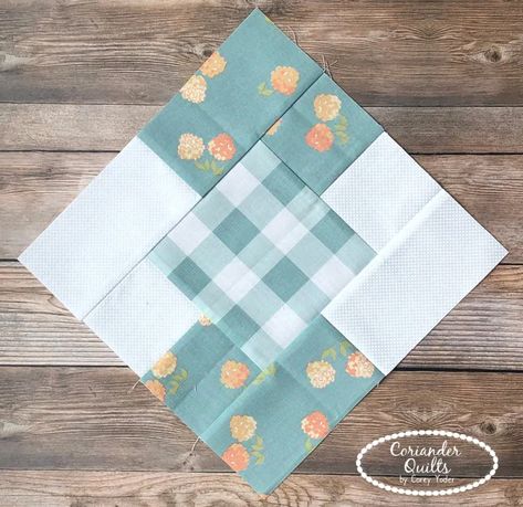 So Many Things to Talk About! – Coriander Quilts Block Facebook, Quilt Block Patterns Free, Quilt Square Patterns, Scrap Quilt Patterns, Pretty Quilt, Patchwork Quilt Patterns, Quilt Block Tutorial, Quilt Block Pattern, Quilting Techniques