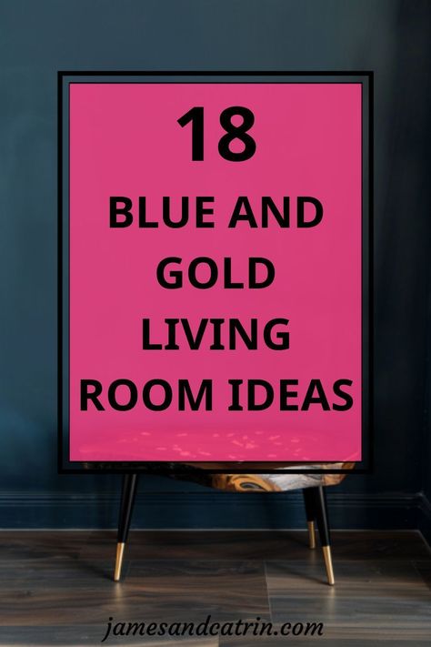 Dive into the elegance of blue and gold living room ideas that'll transform your space into a royal haven 🏰✨. From deep navy hues to metallic gold accents, discover the perfect blend of sophistication and style. Ready to elevate your living area? #BlueAndGoldLivingRoomIdeas #HomeDecor #LuxuryInteriors #ElegantDesigns White Blue And Gold Living Room, Royal Blue And Gold Living Room Ideas, Navy Blue And Gold Living Room Ideas, Gold And Navy Living Room, Navy And Gold Living Room Decor, Blue And Gold Living Room Ideas, Navy Blue And Gold Living Room, Royal Blue And Gold Living Room, Deep Blue Living Room