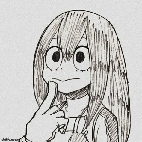 Asui Tsuyu, Mha Icons, Drawing Examples, Anime Drawing Books, Art Tools Drawing, Easy Drawings Sketches, Amazing Drawings, Sketchbook Inspiration, Anime Character Drawing