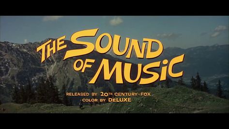 Movie Title Screen, Movie Credits Design, Film Title Cards, Movie Title Card, Film Credits, The Sound Of Music, 타이포그래피 포스터 디자인, I Love Cinema, Title Sequence