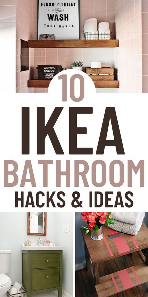 With these 10 amazing Ikea bathroom organising hacks and techniques, you can organise your bathroom without losing elegance or your budget. Including ikea bathroom vanity hacks for ikea small bathroom. Ikea hacks before and after. #ikeahacks #ikeabathroom #bathroomreno Ikea Bathroom Cabinet, Organising Hacks, Ikea Hack Bathroom, Ikea Bathroom Storage, Ikea Hack Living Room, Ikea Bathroom Vanity, Cabinet Ikea, Ikea Hack Storage, Ikea Vanity