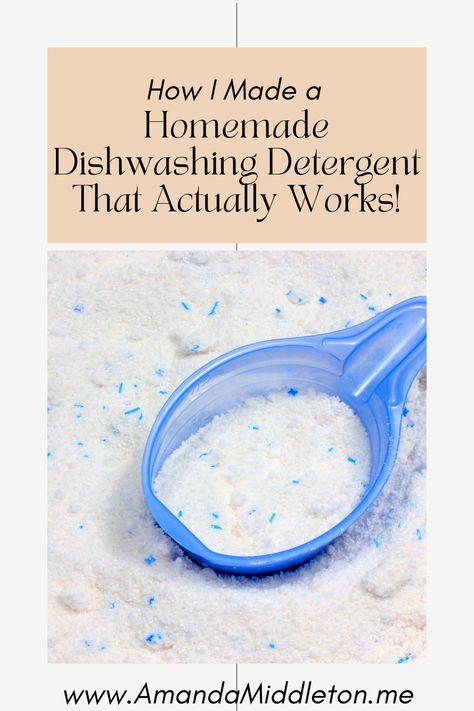 How I Made a Homemade Dishwashing Detergent That Actually Works! Homemade Dishwashing Detergent, Diy Dishwasher Soap, Homemade Dishwasher Soap, Homemade Laundry Detergent Powder, Homemade Laundry Detergent Liquid, Homemade Dishwasher Detergent, Homemade Laundry Detergent Recipes, Homemade Detergent, Detergent Recipe