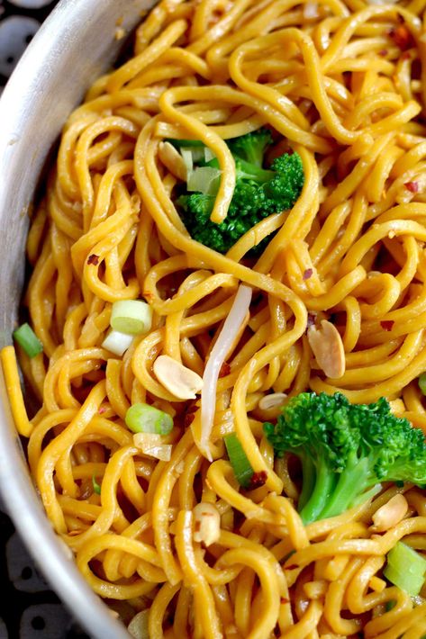 Quick Soy Sauce Noodles | 12 Tomatoes Soy Sauce Noodles, Amazing Vegetarian Recipes, 12 Tomatoes, Egg Noodles, Soy Sauce, Small Bowls, Vegan Vegetarian, Tomatoes, Noodles