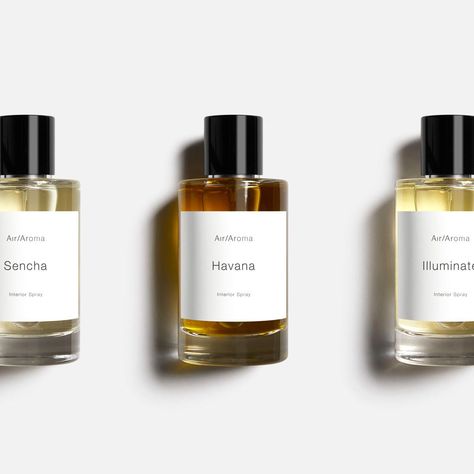 NEW 100ml Room Sprays from Air Aroma Room Spray Packaging Design, Fragrance Bottle Design, Luxury Candles Packaging, Room Fragrance Spray, Room Spray Bottle, Room Spray Packaging, Room And Linen Spray Packaging, Room Fragrance Diffuser, Lemongrass Tea