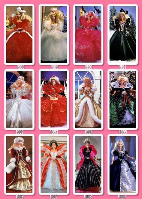 Barbie Dolls 80s 90s, Holiday Barbie 2022, Barbie Holiday Dolls, Barbie Perfect Christmas, Barbie A Perfect Christmas, Christmas Barbie Dolls, Holiday Barbie Collection, Barbie Christmas Tree, Barbie Store