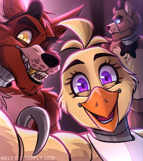 @butterfly_mely on twitter! #fnaf #fivenightsatfreddys #chica #freddy #foxy #fanart #fnaffanart Foxy Fanart, Freddy Fazbear, Commissions Open, Getting Ready, User Profile, On Twitter, Twitter, Animals