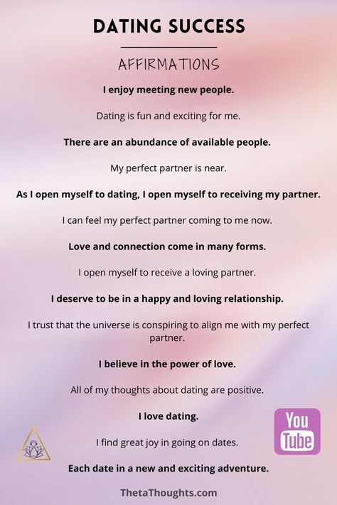 How To Manifest Meeting Someone, New Love Affirmations, Affirmation Love Relationships, Attract Relationship Affirmations, Manifest New Love, Manifest A Date, Powerful Woman Affirmation, Law Of Attraction Love Relationships, Affirmation For Relationship