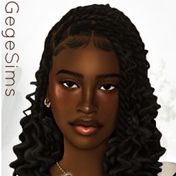 A bob goddess braids hairstyle. 23.6K Downloads | Create a Sim Sims 4 Cc Goddess Braids, Bob Goddess Braids, Female Sims 4 Cc, Bob Braids Hairstyles, Female Sims, Goddess Braids Hairstyles, Bob Braids, Short Braids, A Bob