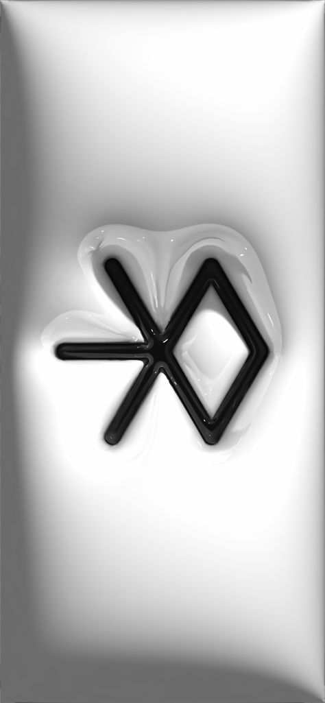 3D Wallpaper - EXO logo #exo #exowallpaper #logo #exologo #exologowallpaper #3d #3dWallpaper Exo 3d Wallpaper, Exo Logos, Exo Wallpaper Aesthetic, Exo Logo Wallpapers, Group Wallpaper, Origami Logo, Exo Logo, Exo Anime, Exo Background