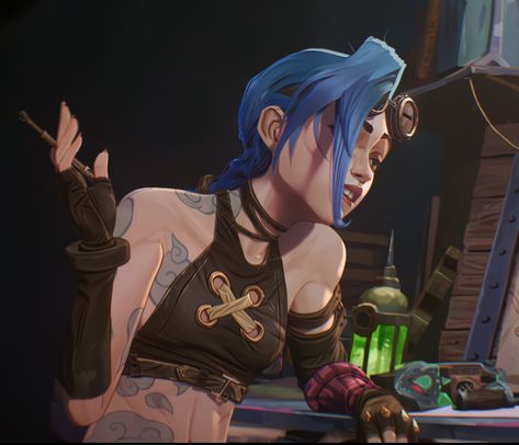 Icon Pfp Aesthetic, Arcane Jinx, Jinx Arcane, Pfp Aesthetic, Icon Pfp, Log In, Log, Twitter, Hair