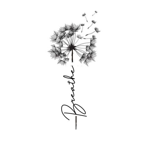 Tattoos That Mean Balance, Breakup Tattoo Ideas, Tattoos Dandelion, Dandelion Tattoo Design, Dandelion Tattoo, Protection Symbols, Writing Tattoos, Tasteful Tattoos, A Dandelion