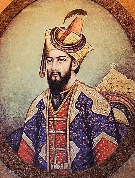 Babur (Mīrzā Zahīr ud-Dīn Muhammad), a.k.a. Firdaws Makani (1483 – 1530) was Emperor of the Mughal Empire from 1526 –1530 and was born in Andijan, Chagatai Khanate, which is now in Andijan region, Uzbekistan. King Of India, Delhi Sultanate, Humayun's Tomb, Red Fort, Mughal Paintings, Mughal Empire, History Of India, Persian Culture, History Projects