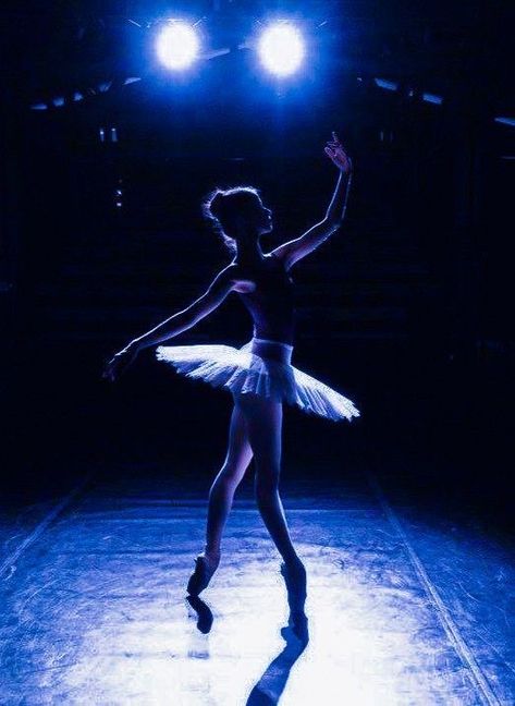 Blue Dance Aesthetic, Blue Ballet Aesthetic, Ballora Aesthetic, Blurred Photos, Ballet Wallpaper, Blue Ballerina, Blues Dance, Dark Modern, Light Blue Aesthetic