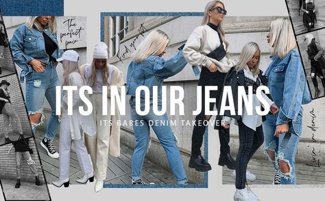 Denim Banner, Jeans Photography, Jeans Website, Jeans Outfit Women, Banner Ads Design, Motion Design Video, Instagram Ideas Post, Website Banner, Instagram Content