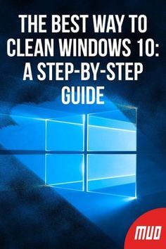 The Best Way to Clean Windows 10: A Step-by-Step Guide --- Over time, every Windows installation builds up junk that takes up space and wastes resources. We all forget to perform regular maintenance, so often the problem comes from old files and programs. #Productivity #Clean #Cleaning #Organization #Windows #Windows10 #Microsoft #Tips #HowTo Best Way To Clean Windows, How To Clean Computer, Windows 10 Hacks, Computer Troubleshooting, Clean Windows, Computer Diy, Windows Programs, Cleaning Organization, Computer Maintenance