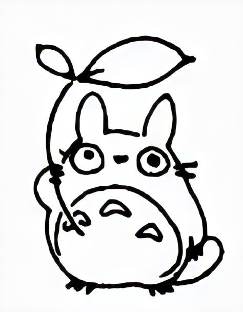 Totoro Drawing, Unique Wrist Tattoos, Wrist Tattoo Designs, Whiteboard Art, Cute Easy Doodles, Goofy Drawing, Studio Ghibli Art, Easy Doodle Art, Wrist Tattoo