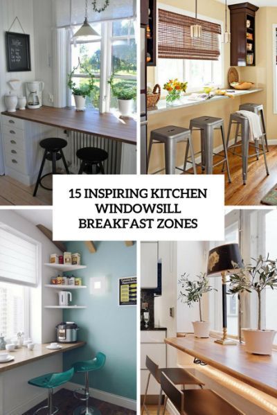 Windowsill Table Kitchen, Narrow Kitchen Breakfast Bar, Breakfast Bar By Window, Windowsill Breakfast Bar, Window Sill Table, Breakfast Bar Kitchen Window, Desk In Front Of Window, Dining Buffet Table, Windowsill Table