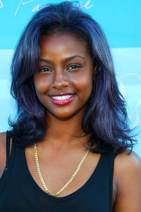 Beautiful Women's Faces, Justine Skye Hair, Gorgeous Braids, Justine Skye, Garden Beach, Release Party, Lavender Hair, Dark Skin Beauty, Dark Skin Women