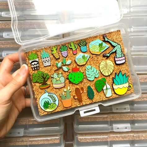 Put a Cork in It – Oh Plesiosaur Pin Storage, Enamel Pin Collection, Out Of Space, Backpack Pins, Jacket Pins, Bag Pins, Diy Pins, Pretty Pins, Cool Pins