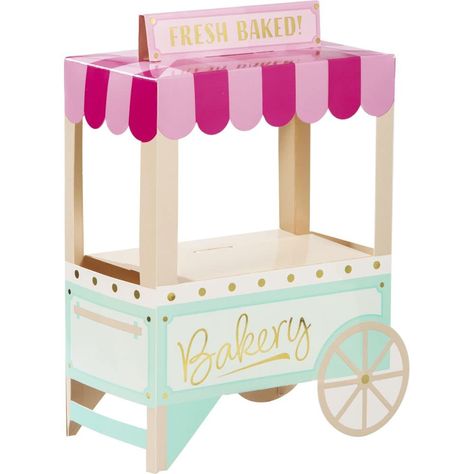 PRICES MAY VARY. 1 Bakery Sweets Centerpiece Centerpiece measures 7" x 4" x 10.6" Centerpiece looks like a Parisian bakery cart Simply unfold and place on tabletop Complete your celebration with our coordinating Bakery Sweets party supplies Bakery Cart, Drink Business, Bakery Sweets, Sweets Party, Birthday Baking, Kids Themed Birthday Parties, Baking Party, Kids Birthday Themes, Birthday Centerpieces