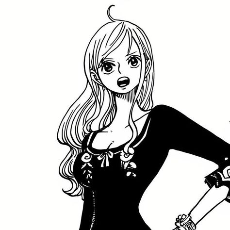 Nami Manga Icons, Phomemo Printer, One Piece Tattoos, One Piece Nami, Nami One Piece, Black And White Baby, One Piece Drawing, Manga Icon, Manga Anime One Piece